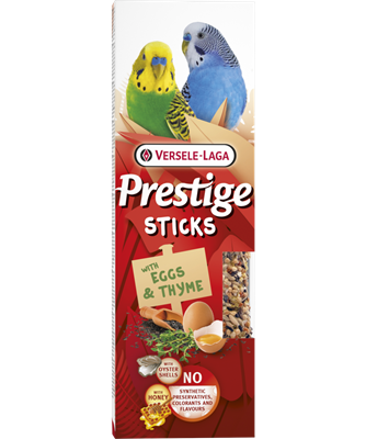 STICK PETITE PERRUCHE OEUFS ET THYM - 2 pièces