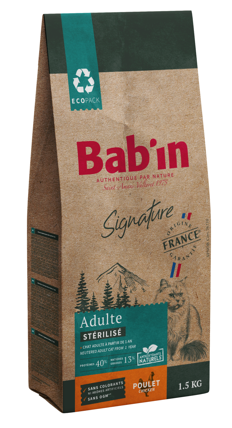 SIGNATURE CHAT ADULTE STERILISE POULET