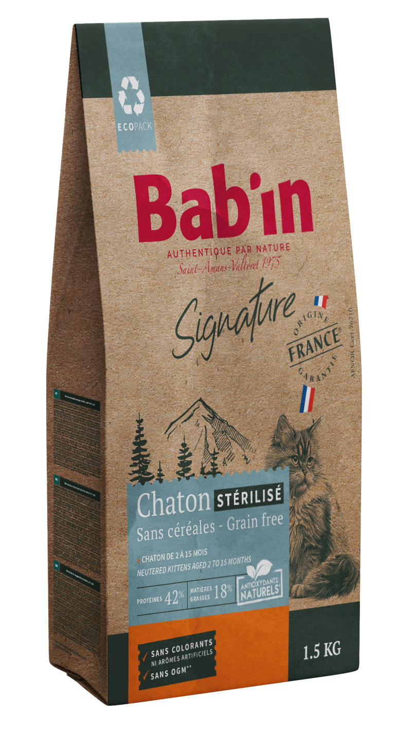 SIGNATURE CHATON SANS CEREALES